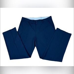 Greg Norman Dress Pants Men’s Size 34x30 Navy Blue Zip Button Closure 4 Pockets